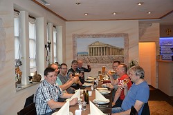 Vatertagsmenü 2015 im Restaurant "Der kleine Grieche" Oettingen
