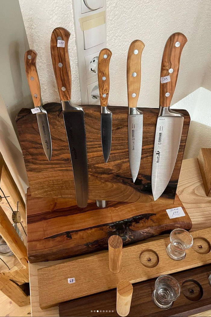 hochwertige Messer beim Lädle am Eck in Oettingen
